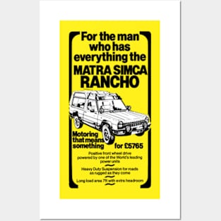 MATRA RANCHO - advert Posters and Art